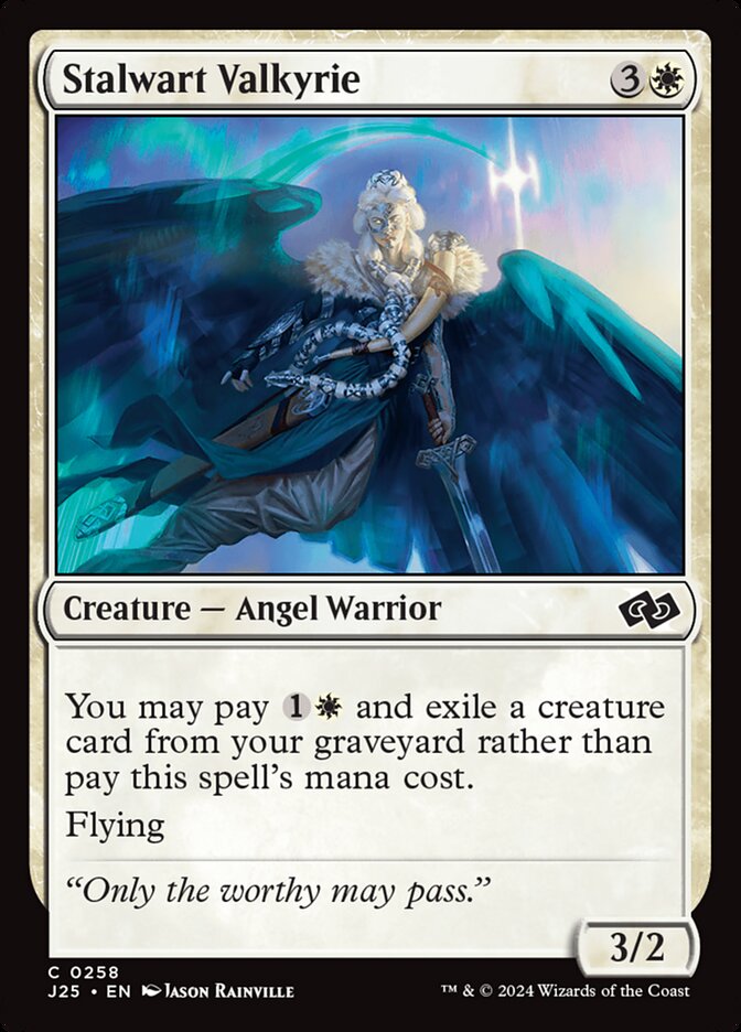 Stalwart Valkyrie — Foundations Jumpstart (J25) #258
