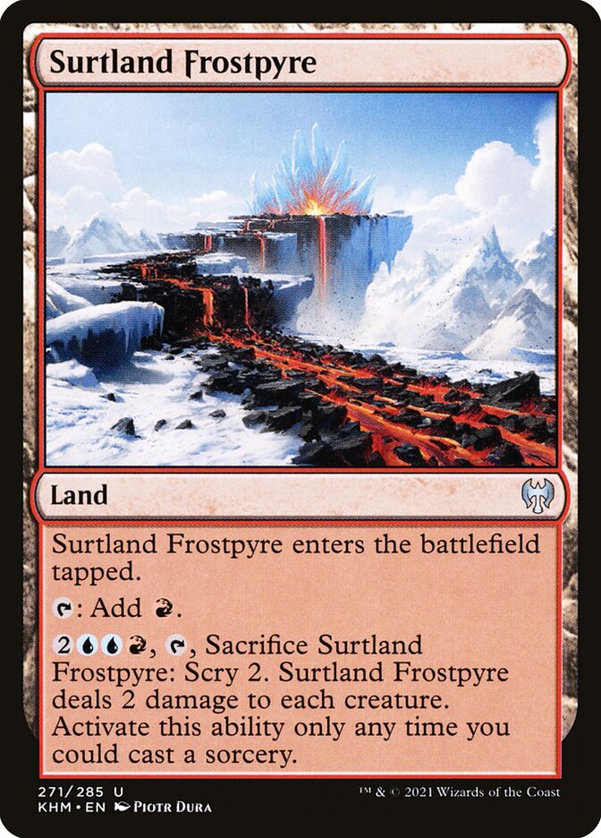 Surtland Frostpyre — Kaldheim (KHM) #271