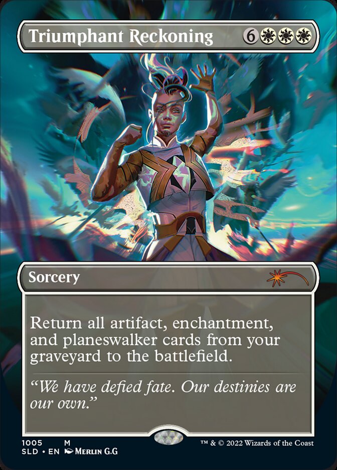 Triumphant Reckoning — Secret Lair Drop (SLD) #1005