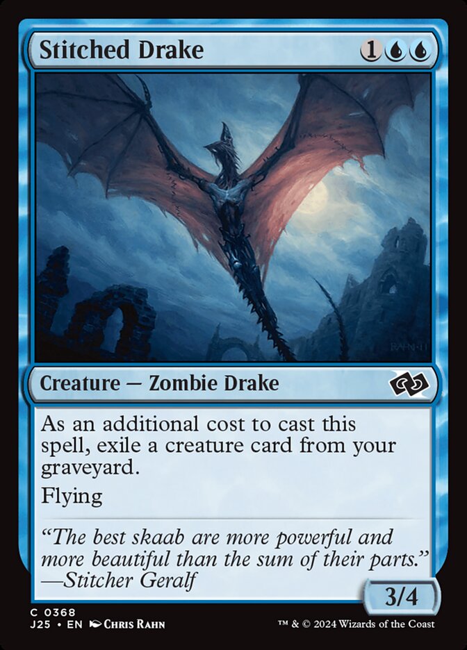 Stitched Drake — Foundations Jumpstart (J25) #368