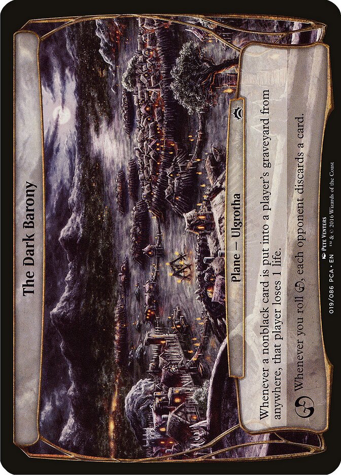 The Dark Barony — Planechase Anthology Planes (OPCA) #19