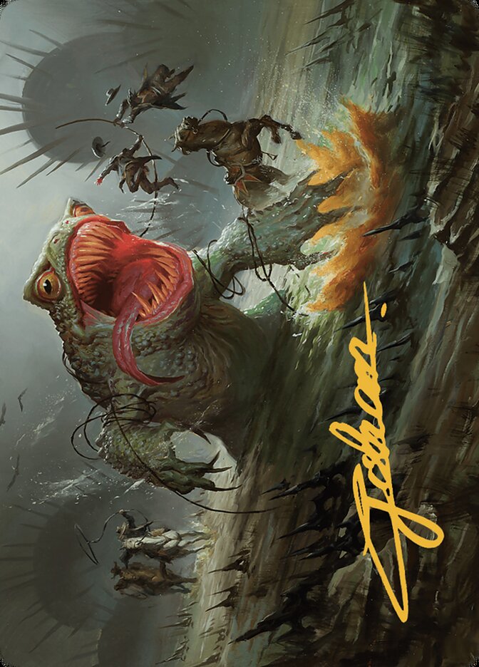 The Gitrog, Ravenous Ride // The Gitrog, Ravenous Ride — Outlaws of Thunder Junction Art Series (AOTJ) #22