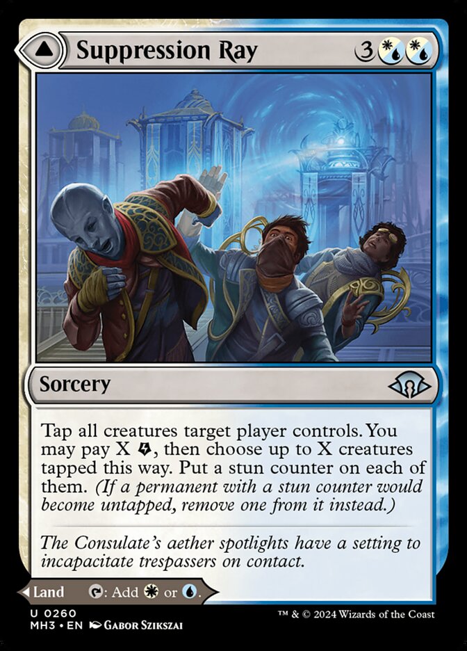 Suppression Ray // Orderly Plaza — Modern Horizons 3 (MH3) #260
