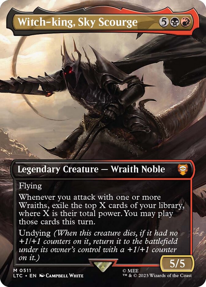 Witch-king, Sky Scourge — Tales of Middle-earth Commander (LTC) #511