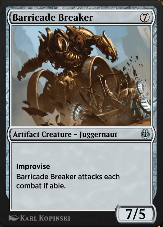 Barricade Breaker — Kaladesh Remastered (KLR) #222