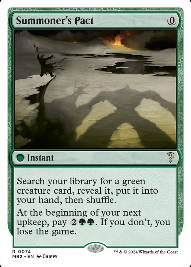 Summoner's Pact — Mystery Booster 2 (MB2) #74