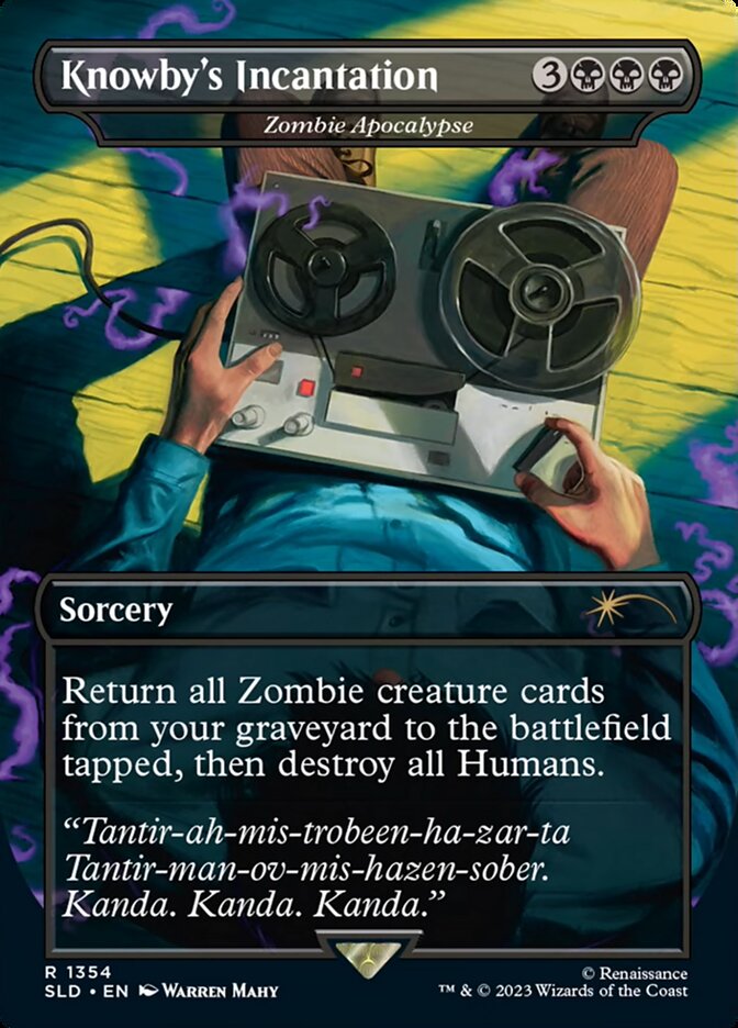 Zombie Apocalypse — Secret Lair Drop (SLD) #1354