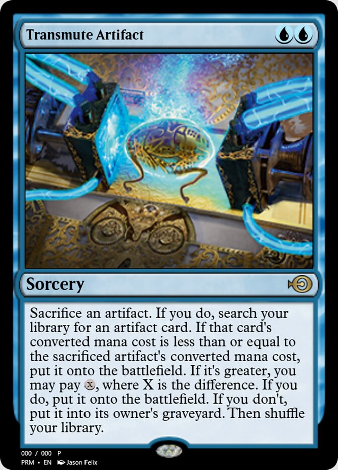 Transmute Artifact — Magic Online Promos (PRM) #65644