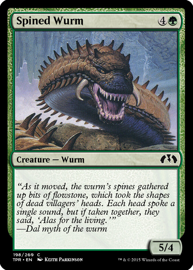 Spined Wurm — Tempest Remastered (TPR) #198