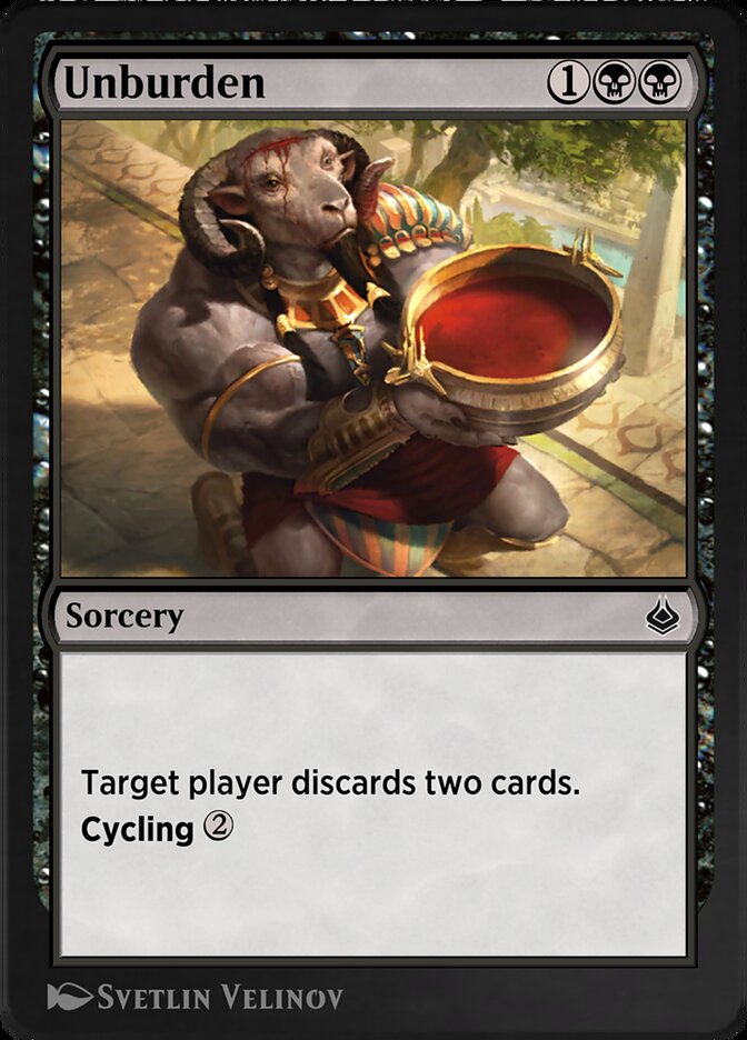 Unburden — Amonkhet Remastered (AKR) #131