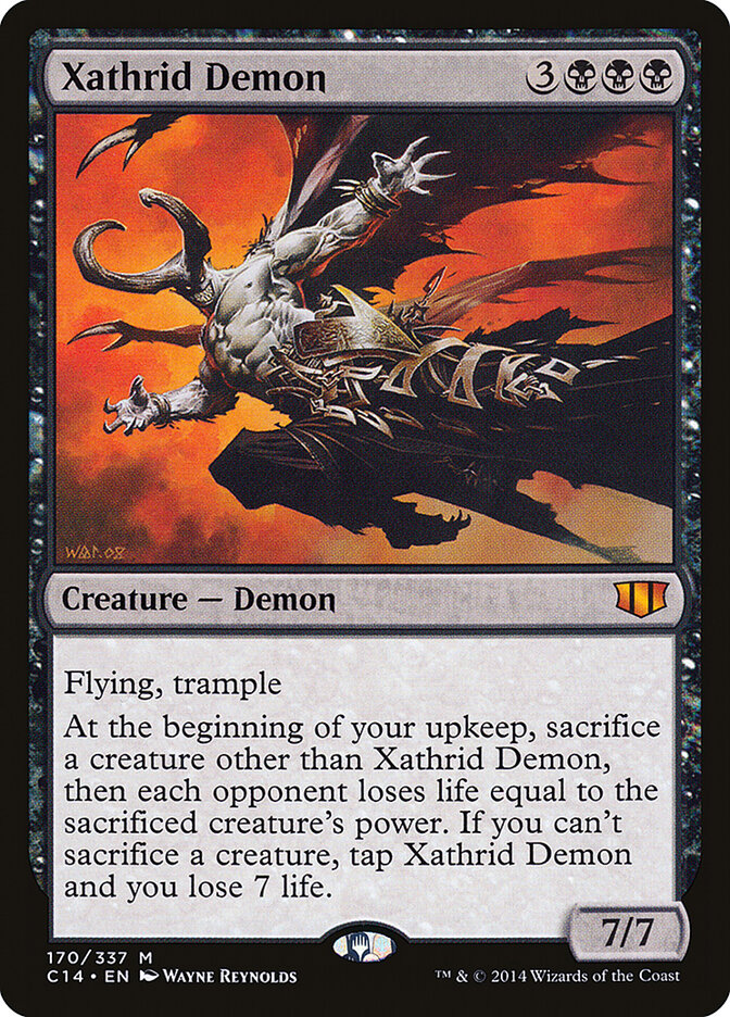 Xathrid Demon — Commander 2014 (C14) #170