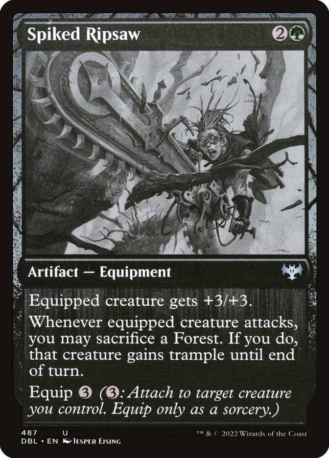 Spiked Ripsaw — Innistrad: Double Feature (DBL) #487