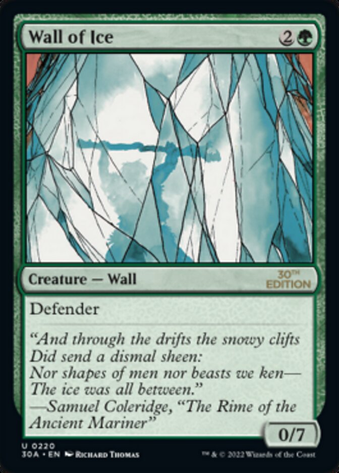 Wall of Ice — 30th Anniversary Edition (30A) #220