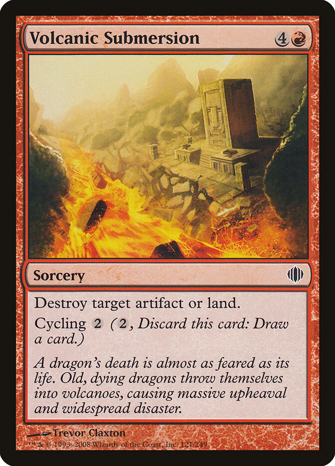 Volcanic Submersion — Shards of Alara (ALA) #121