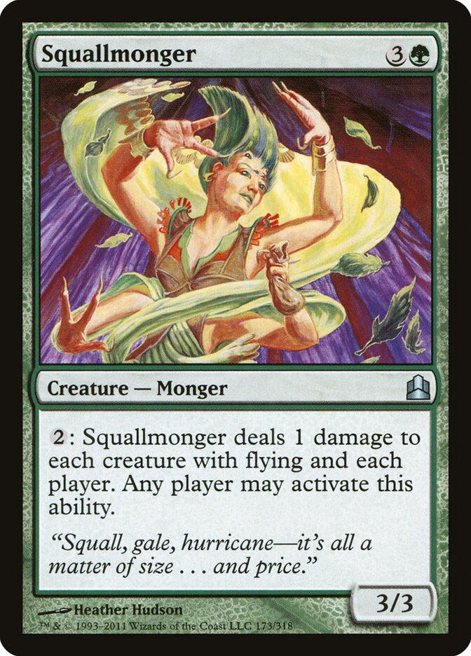 Squallmonger — Commander 2011 (CMD) #173
