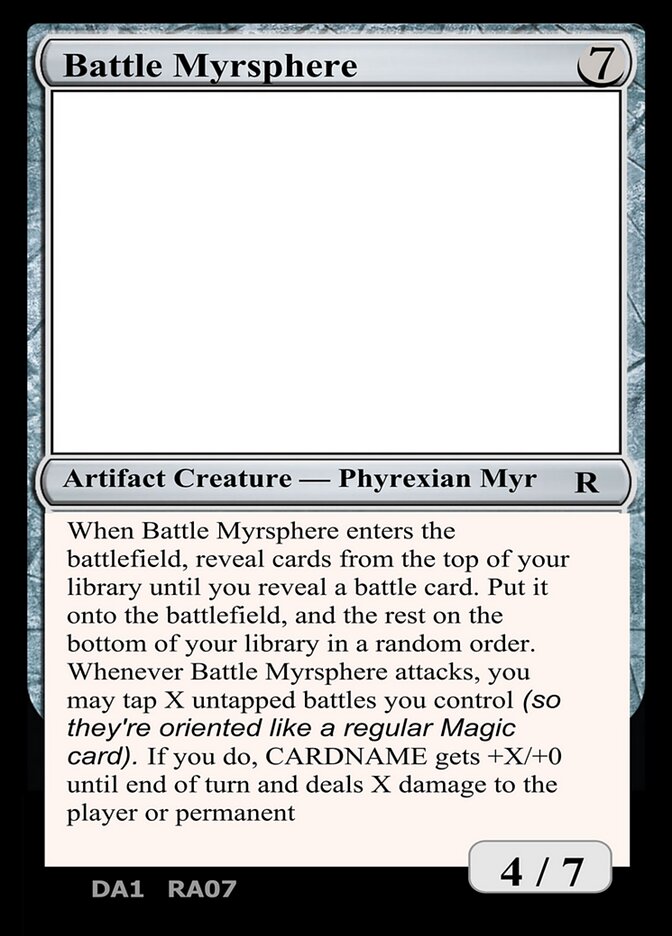 Battle Myrsphere — Unknown Event (UNK) #RA07a