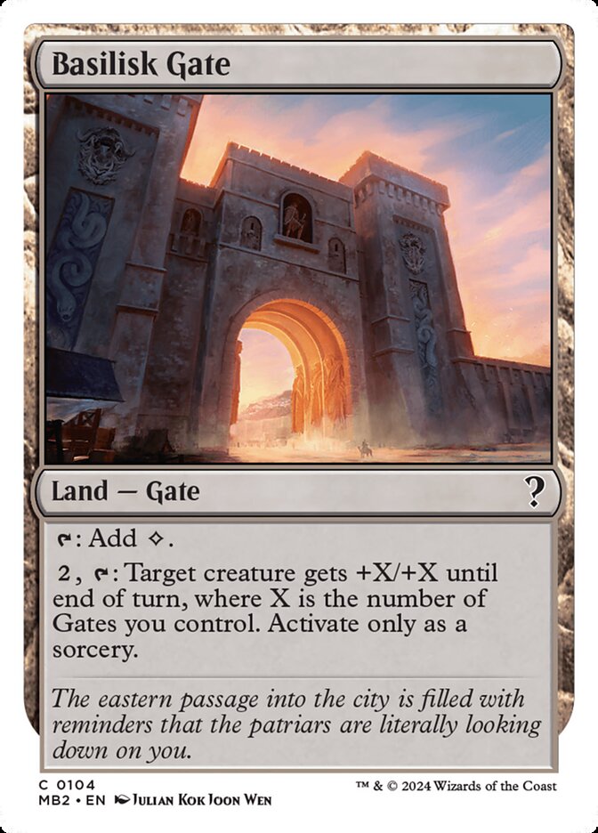 Basilisk Gate — Mystery Booster 2 (MB2) #104