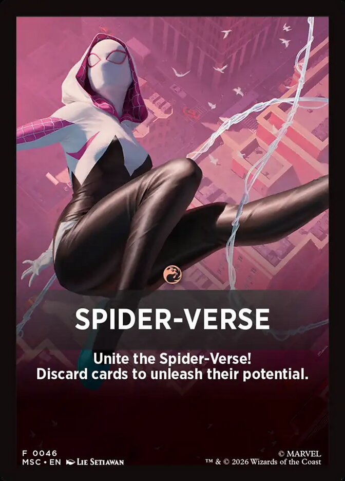 Spider-Verse — Marvel Super Heroes Jumpstart Front Cards (FMSC) #46