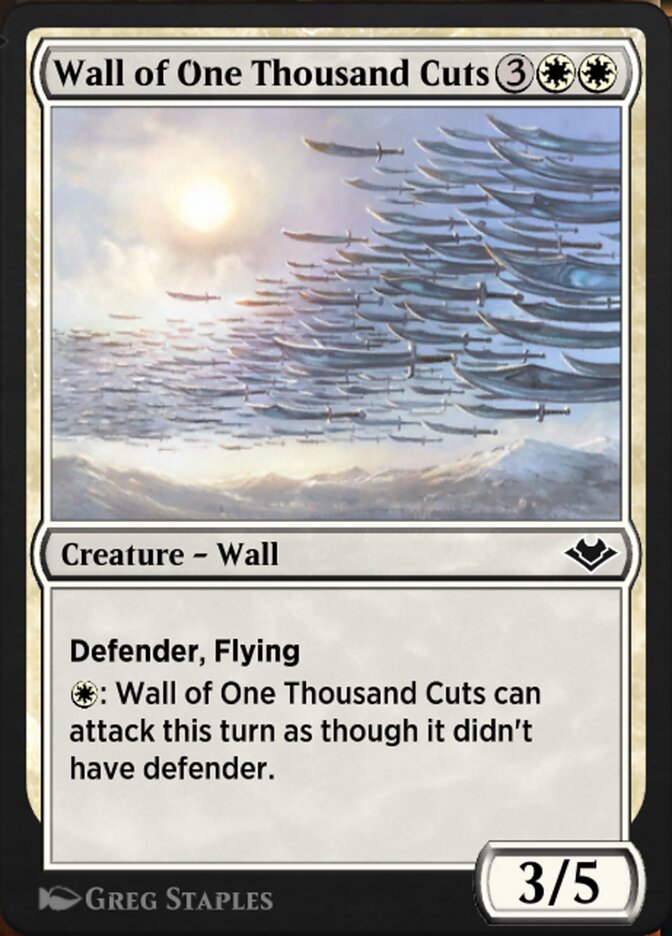 Wall of One Thousand Cuts — Jumpstart: Historic Horizons (J21) #157