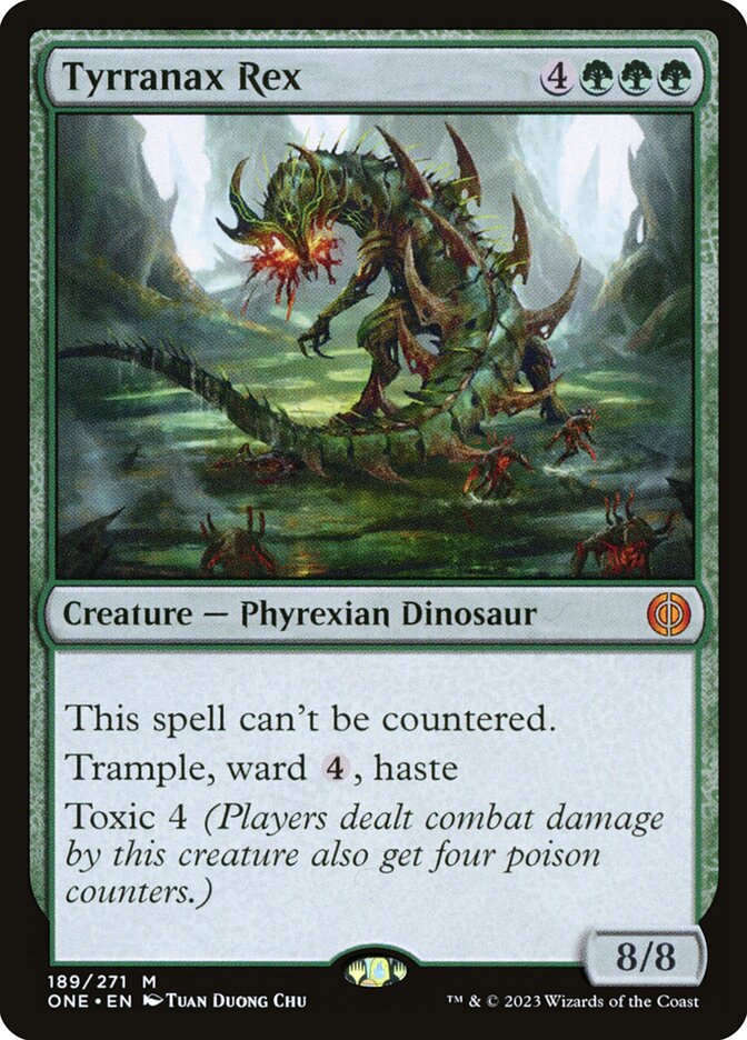 Tyrranax Rex — Phyrexia: All Will Be One (ONE) #189