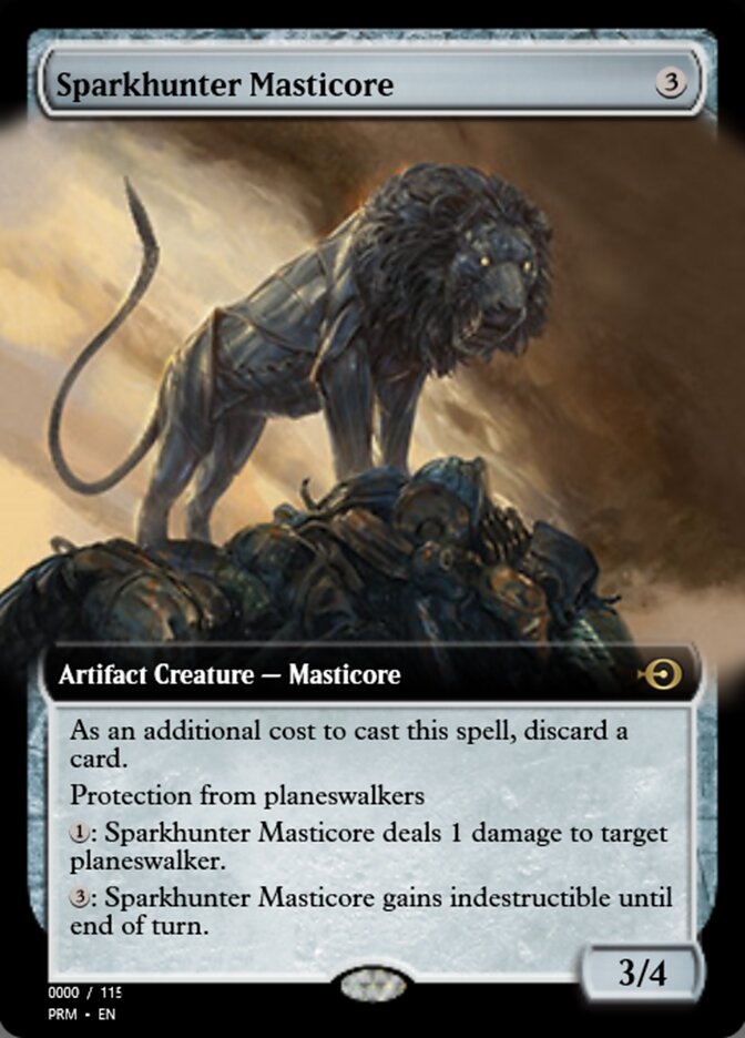 Sparkhunter Masticore — Magic Online Promos (PRM) #81998