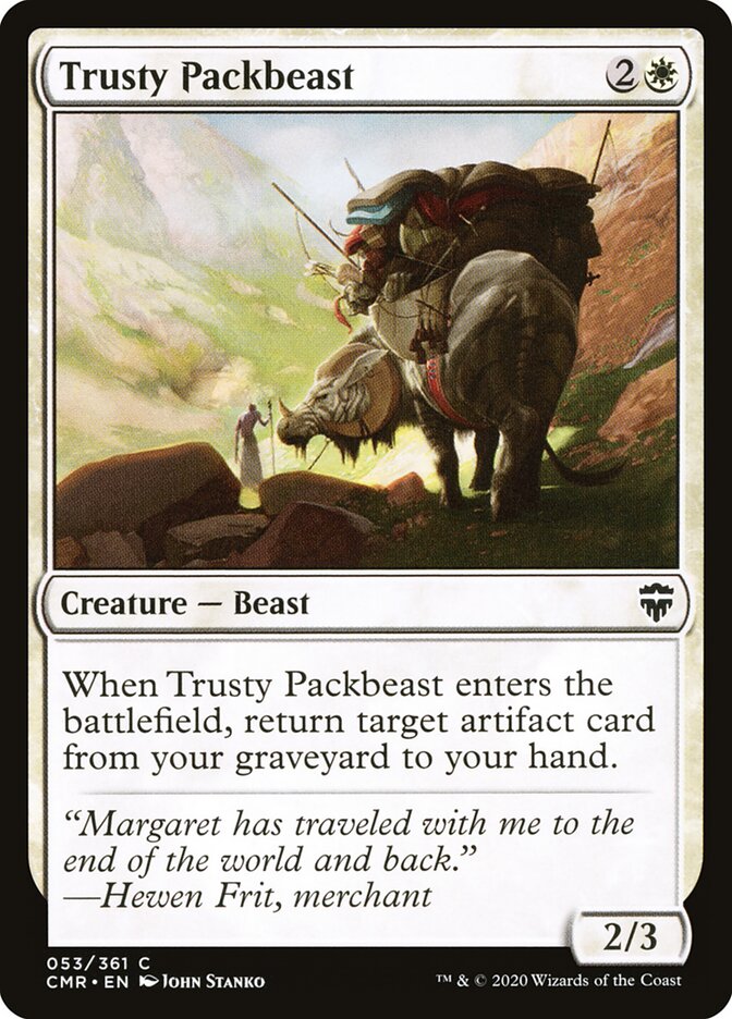 Trusty Packbeast — Commander Legends (CMR) #53