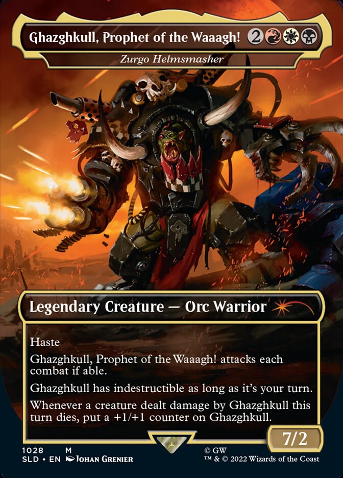 Zurgo Helmsmasher — Secret Lair Drop (SLD) #1028