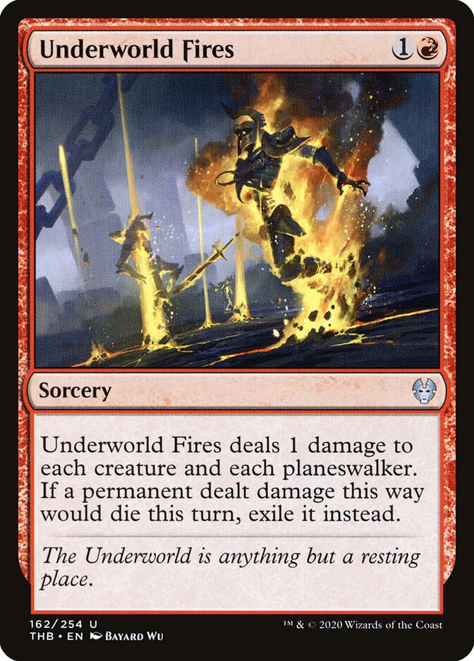 Underworld Fires — Theros Beyond Death (THB) #162
