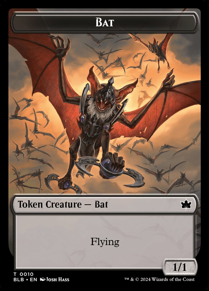 Bat — Bloomburrow Tokens (TBLB) #10