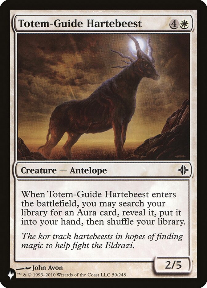 Totem-Guide Hartebeest — The List (PLST) #ROE-50
