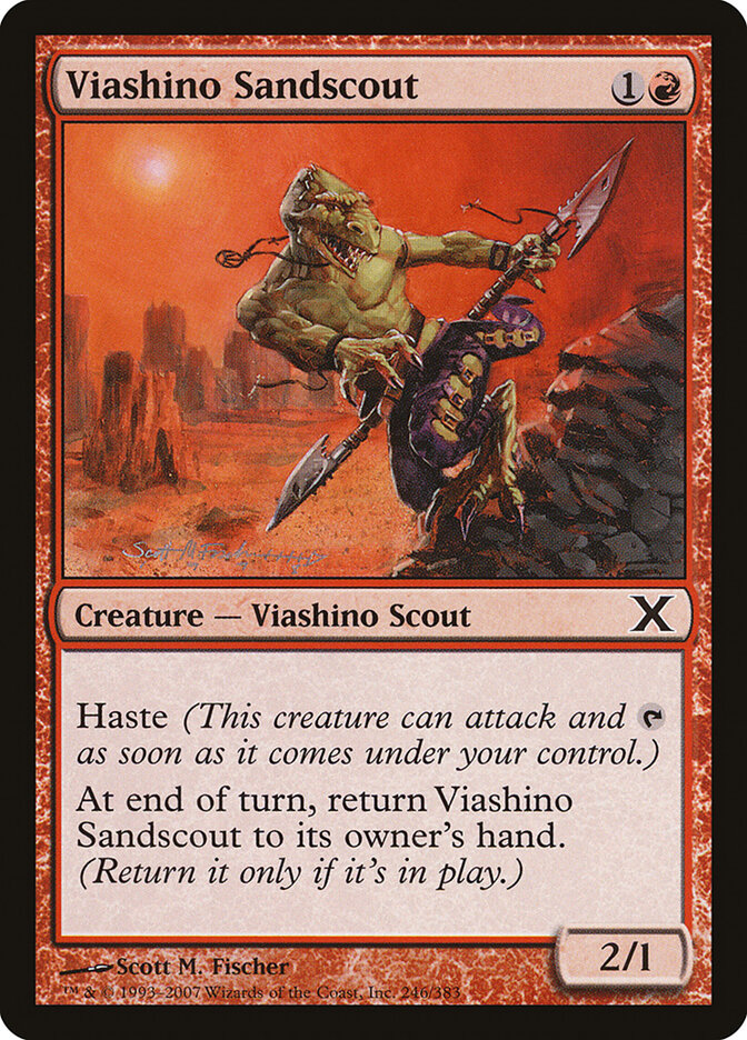 Viashino Sandscout — Tenth Edition (10E) #246