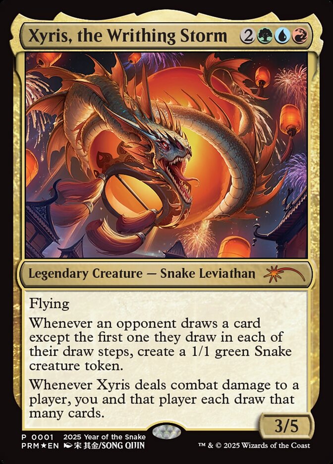 Xyris, the Writhing Storm — Year of the Snake 2025 (PL25) #1