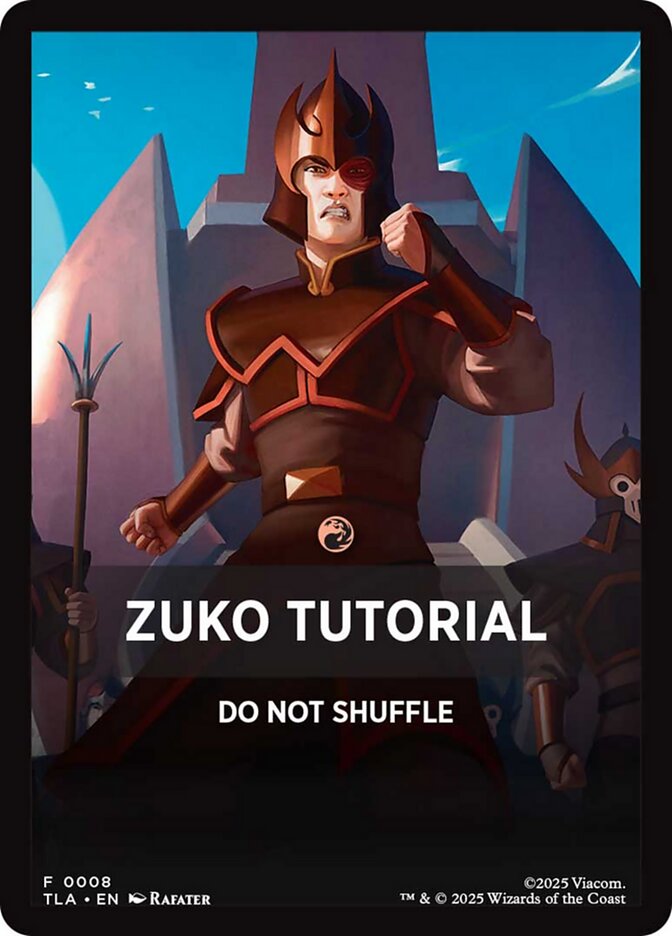 Zuko Tutorial — Avatar: The Last Airbender Beginner Box Front Cards (FTLA) #8