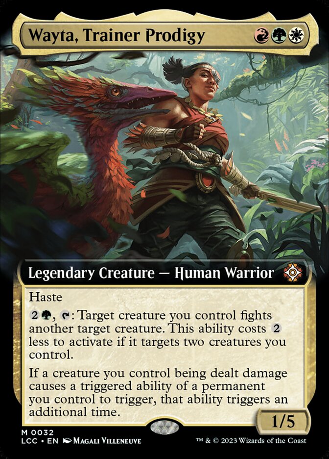 Wayta, Trainer Prodigy — The Lost Caverns of Ixalan Commander (LCC) #32