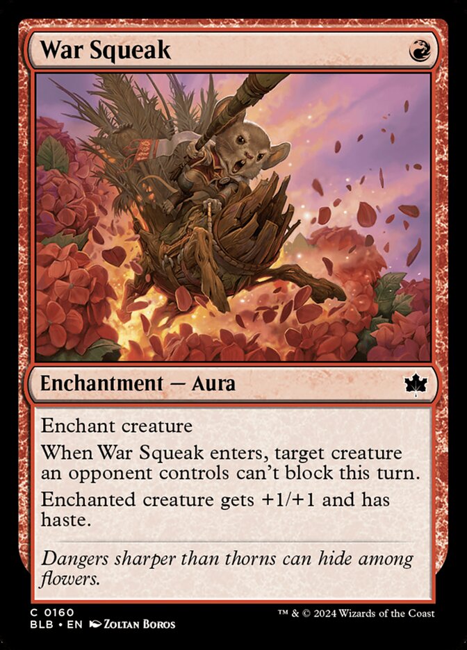 War Squeak — Bloomburrow (BLB) #160