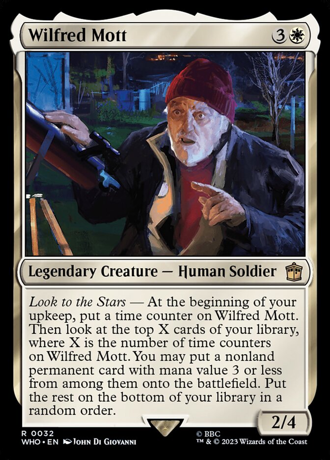 Wilfred Mott — Doctor Who (WHO) #32