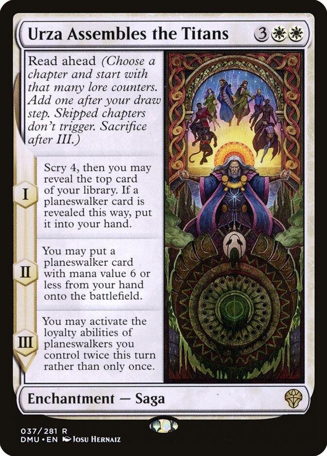 Urza Assembles the Titans — Dominaria United (DMU) #37