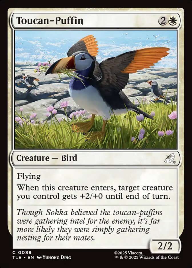 Toucan-Puffin — Avatar: The Last Airbender Eternal (TLE) #88