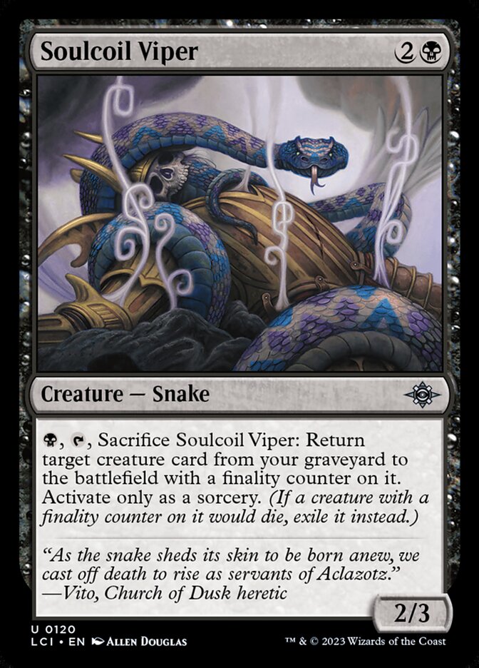 Soulcoil Viper — The Lost Caverns of Ixalan (LCI) #120