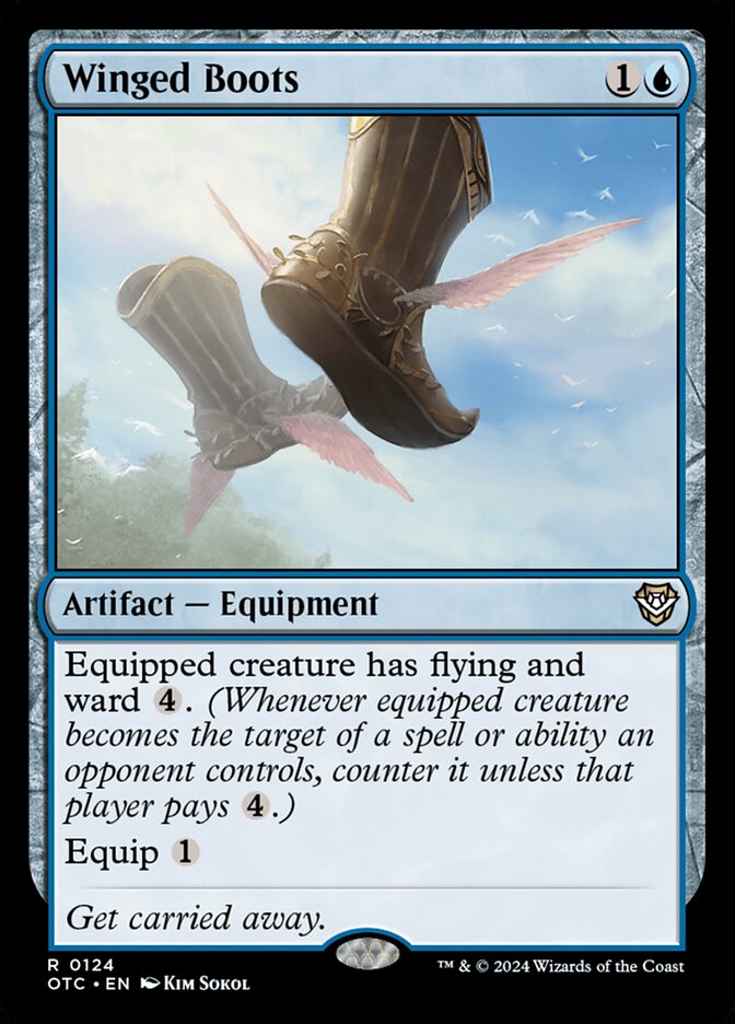 Winged Boots — Outlaws of Thunder Junction Commander (OTC) #124