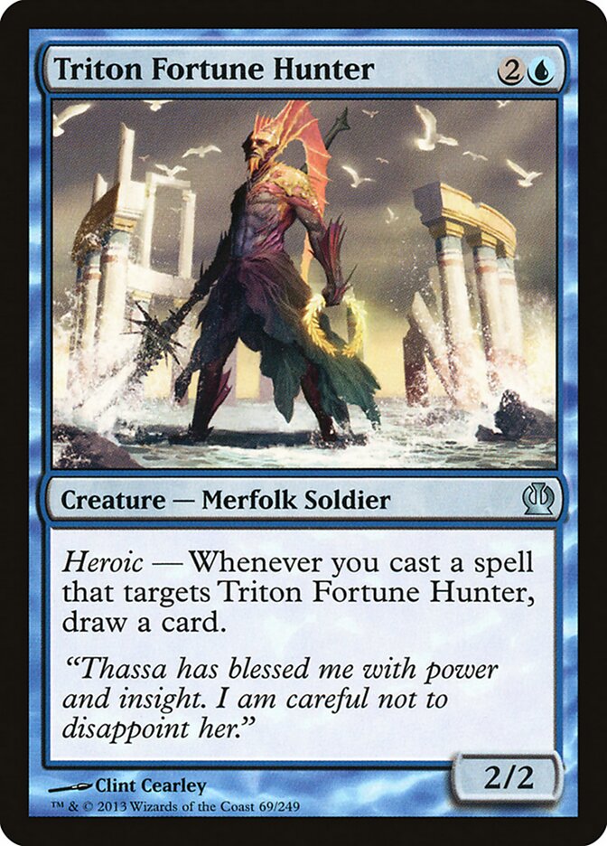 Triton Fortune Hunter — Theros (THS) #69