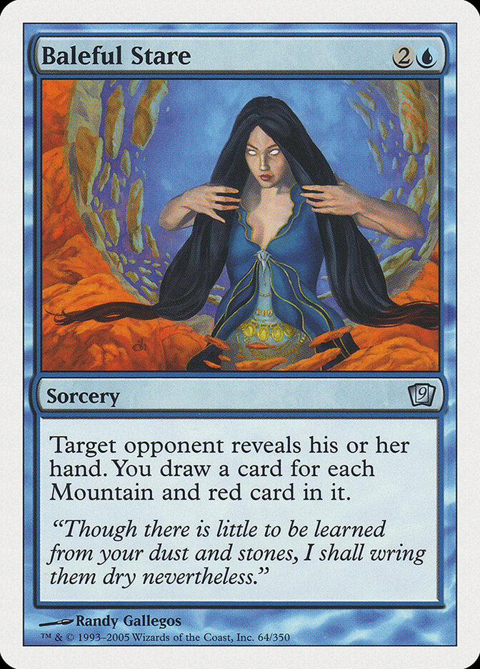 Baleful Stare — Ninth Edition (9ED) #64
