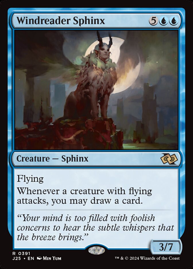 Windreader Sphinx — Foundations Jumpstart (J25) #391