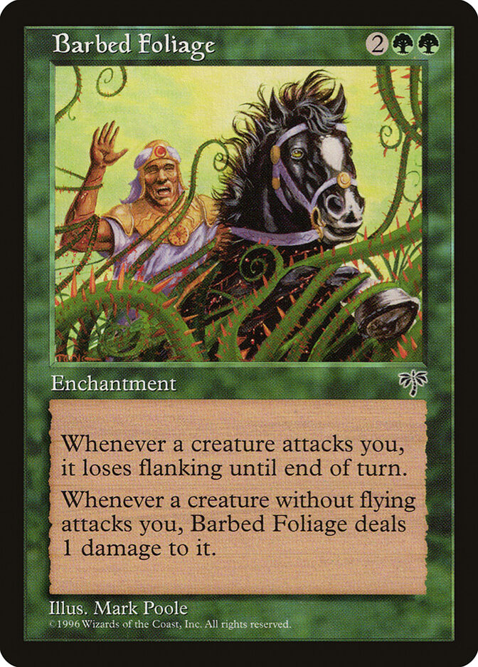 Barbed Foliage — Mirage (MIR) #207