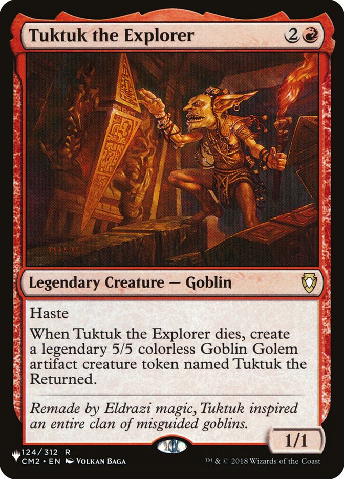 Tuktuk the Explorer — The List (PLST) #CM2-124