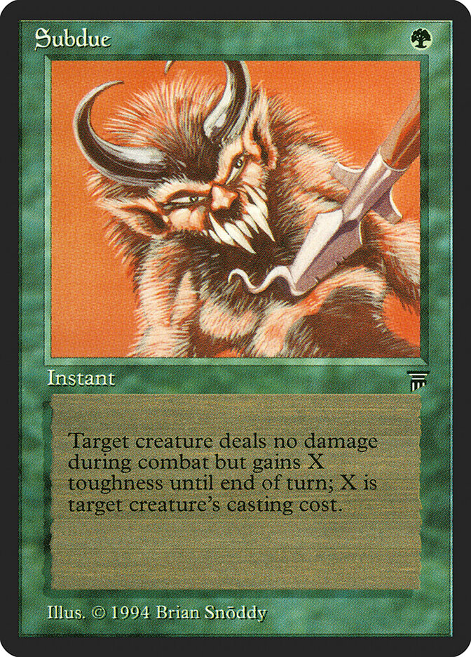 Subdue — Legends (LEG) #206