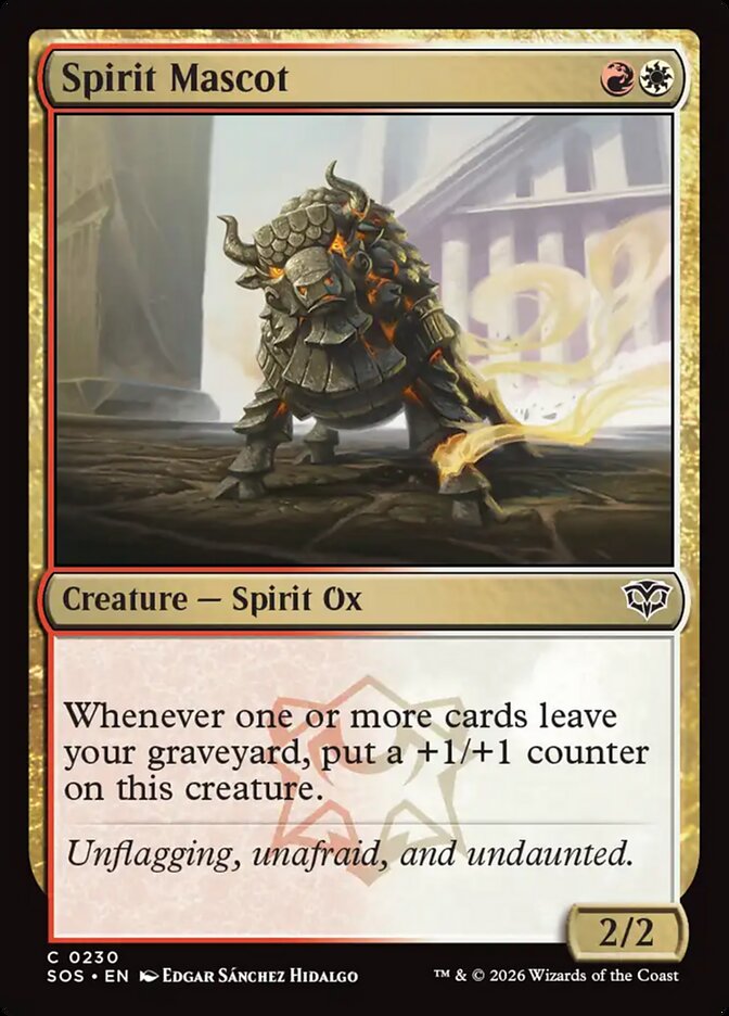 Spirit Mascot — Secrets of Strixhaven (SOS) #230