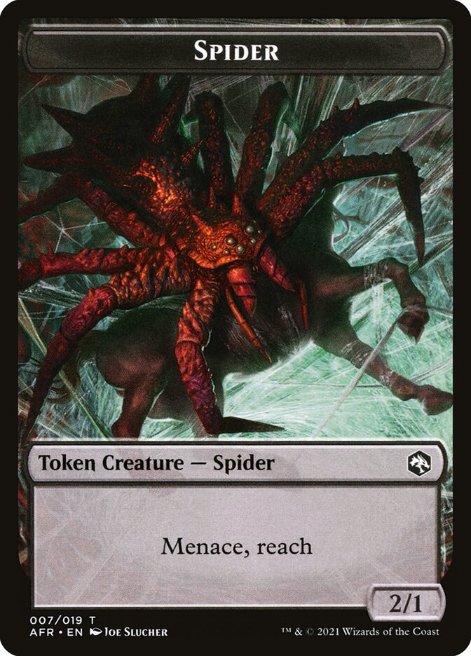 Spider — Adventures in the Forgotten Realms Tokens (TAFR) #7