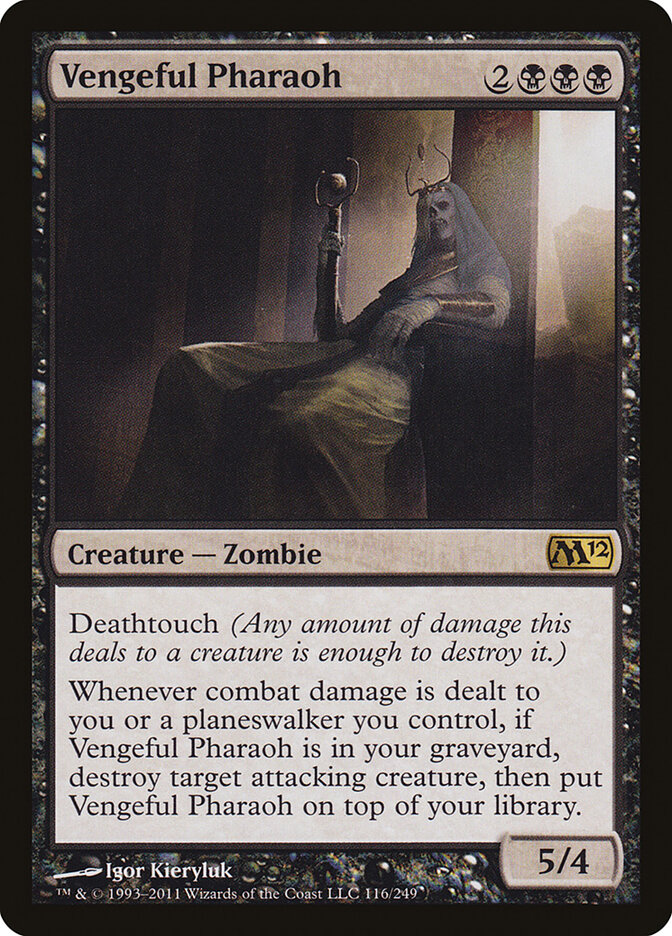Vengeful Pharaoh — Magic 2012 (M12) #116