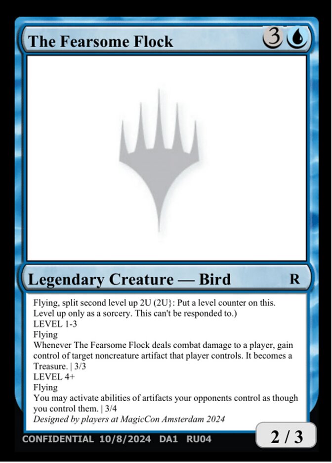 The Fearsome Flock — Unknown Event (UNK) #RU04c